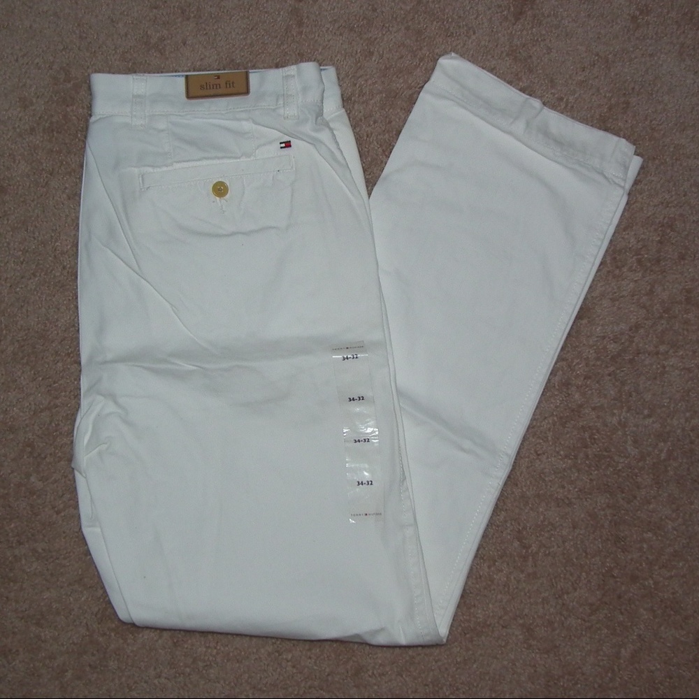 NWT Tommy Hilfiger Slim-Fit Chinos